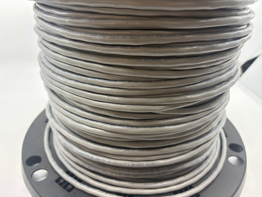 Alpha Wire 5153C | 20 AWG 3-Conductor Xtra-Guard® 1 PVC Shielded Cable – Slate (100 ft Spool)