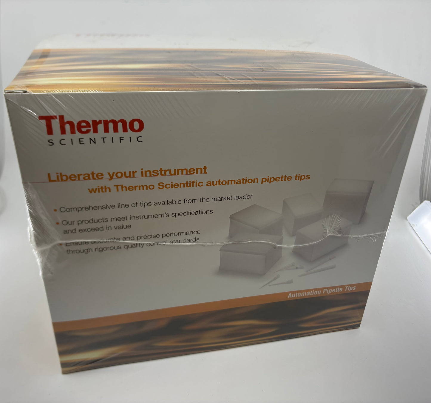Thermo Scientific 965-262 Automation Pipette Tips for Eppendorf epMotion — 50µL, Non-Sterile, 10 Racks (3,840 Tips), New Sealed