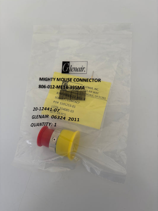 806-012-ME14-39SMA – Glenair Circular Connector, ME14 Shell, 39 Socket, New in Bag