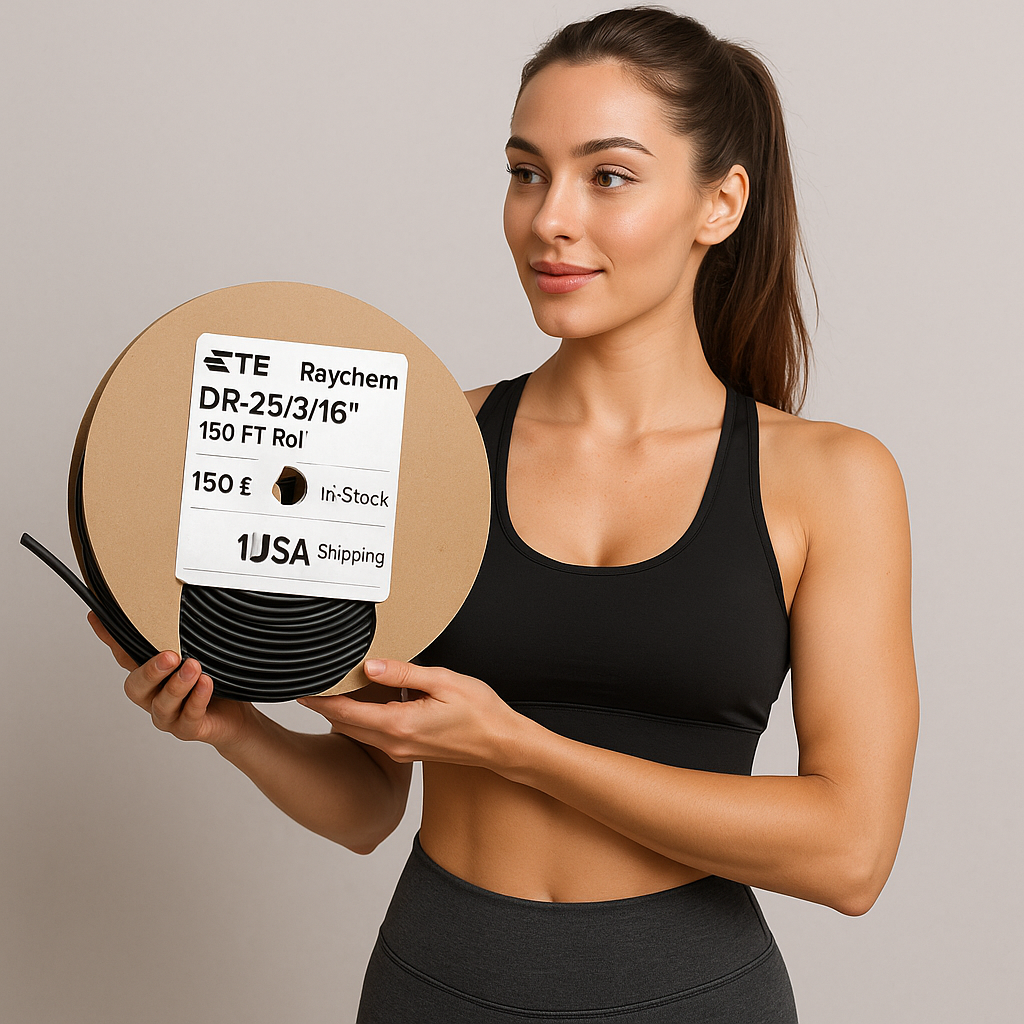 Raychem DR-25-3/16 by the foot