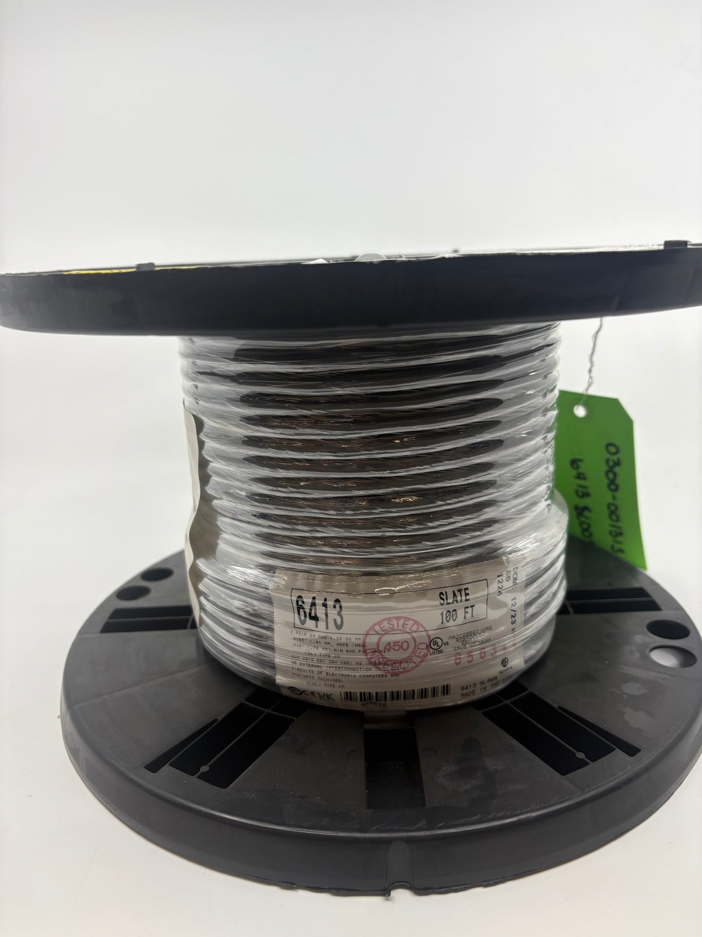 Alpha Wire 6413 – 24 AWG 4-Conductor Shielded Cable (SL005/Per Foot)